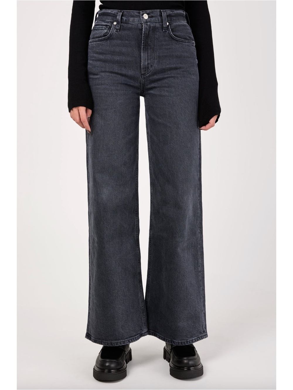 Citizens of Humanity Paloma Baggy Jeans Devine Black